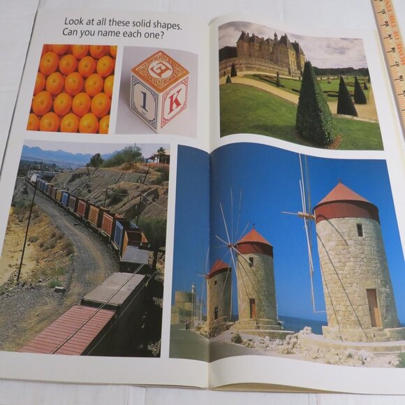 Solid Shapes BIG BOOK (almost 2 feet tall) with teacher pages CLASSROOM SIZE - Picture 8 of 16